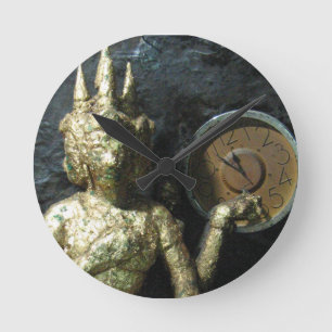 Horloge Ronde Bouddha Heure ... Thaïlande