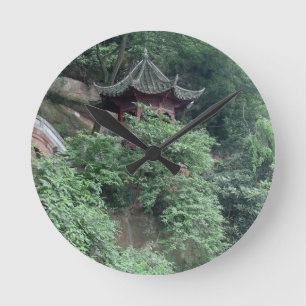 Horloge Ronde Bouddhiste Pavilion