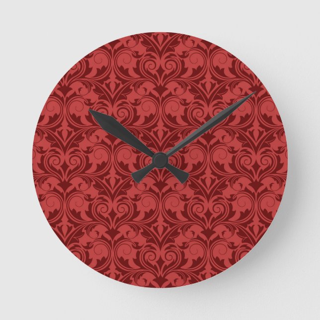 Horloge Ronde Boule rouge (Recto)