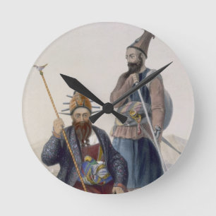 Horloge Ronde Bourreau en chef et assistant de Sa Majesté