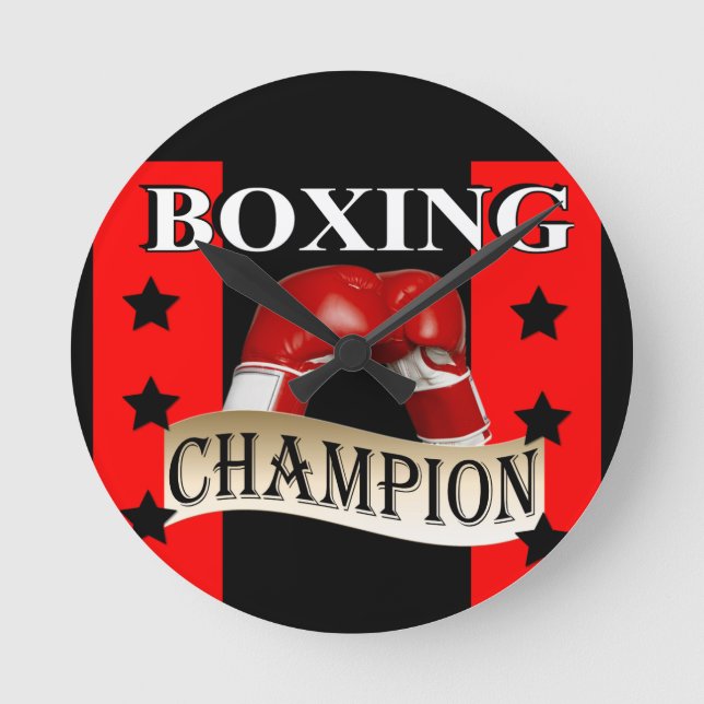 Horloge Ronde Boxe (Recto)