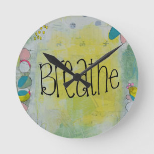 Horloge Ronde Breathe clock