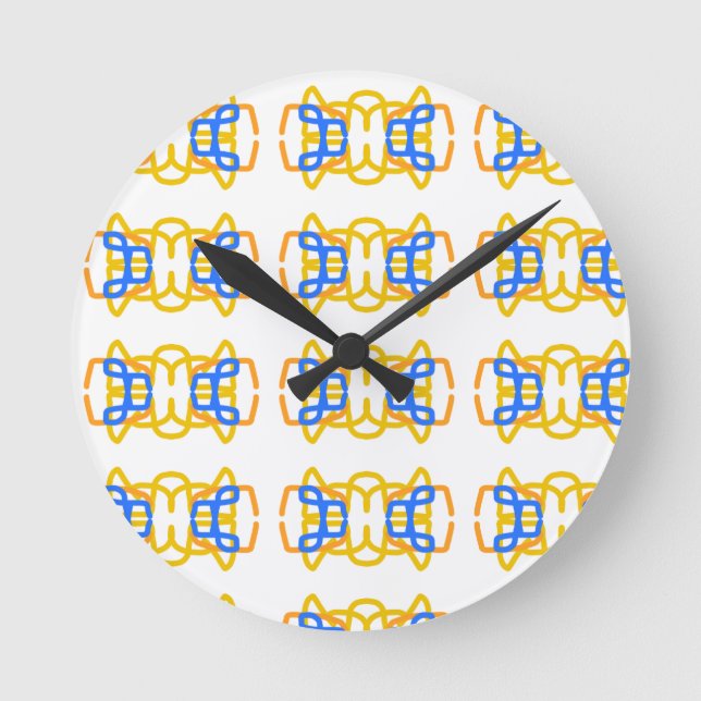 Horloge Ronde BREEZE acrylic wall clock  (Recto)