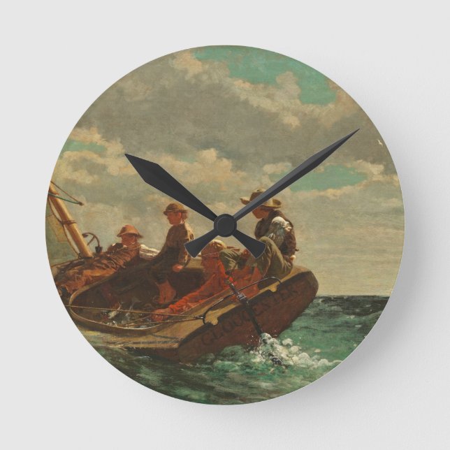 Horloge Ronde Breezing Up (A Fair Wind) 1873-76 (Recto)