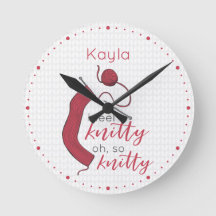 Brick Red Je Sens Knitty, Oh Tellement Knitty