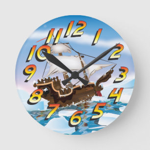 Horloge Ronde Brise-glace