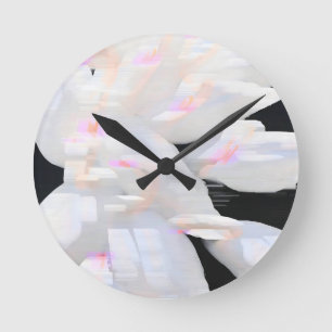 Horloge Ronde Brouillard de canard
