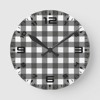 Horloge Ronde Buffle blanc