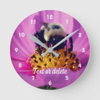 Bumble Bee On Cosmos Flower Personnalisé