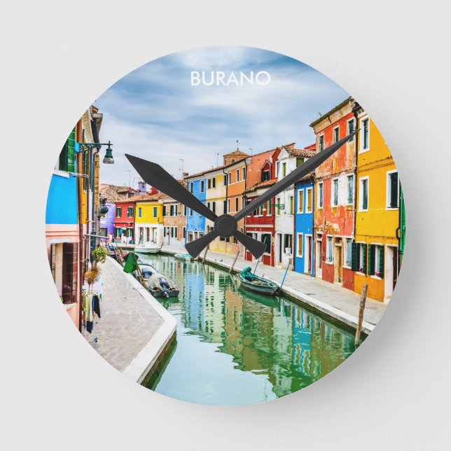 Horloge Ronde Burano, Italie (Recto)