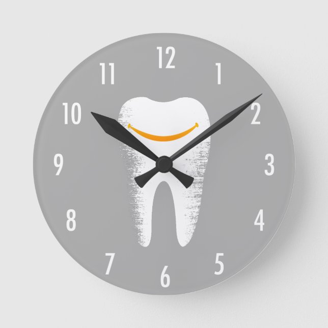 Horloge Ronde Bureau dentaire de Dentist (Recto)