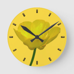 Horloge Ronde Buttercup Clock Custom