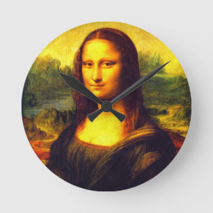 Horloge Ronde cadeau Mona Lisa