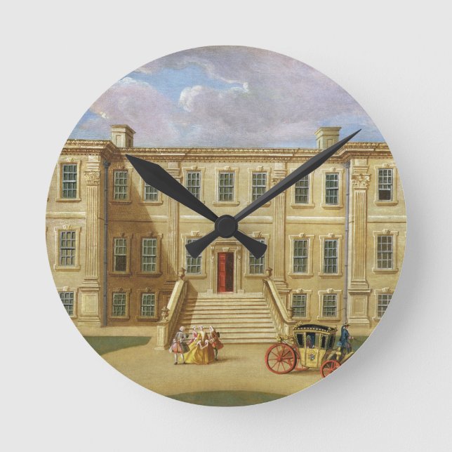 Horloge Ronde Calke Hall, Derbyshire, Seat de monsieur Henry (Recto)