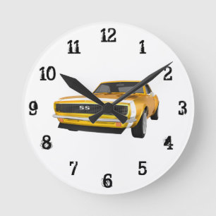 Horloge Ronde Camaro SS : Wall Clock