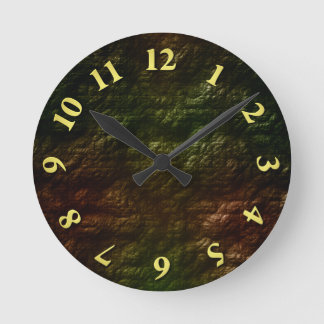 Horloge Ronde Caméra de mousse de marais