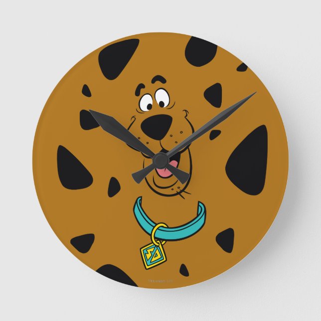 Horloge Ronde Camouflage Scooby-Doo (Recto)