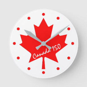 Horloge Ronde Canada 150 ans anniversaire unique