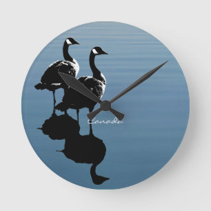 Horloge Ronde Canada Clock