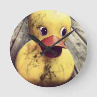 Horloge Ronde Canard en caoutchouc