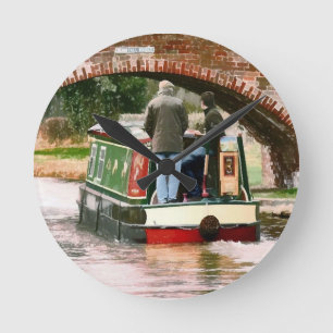 HORLOGE RONDE CANAUX