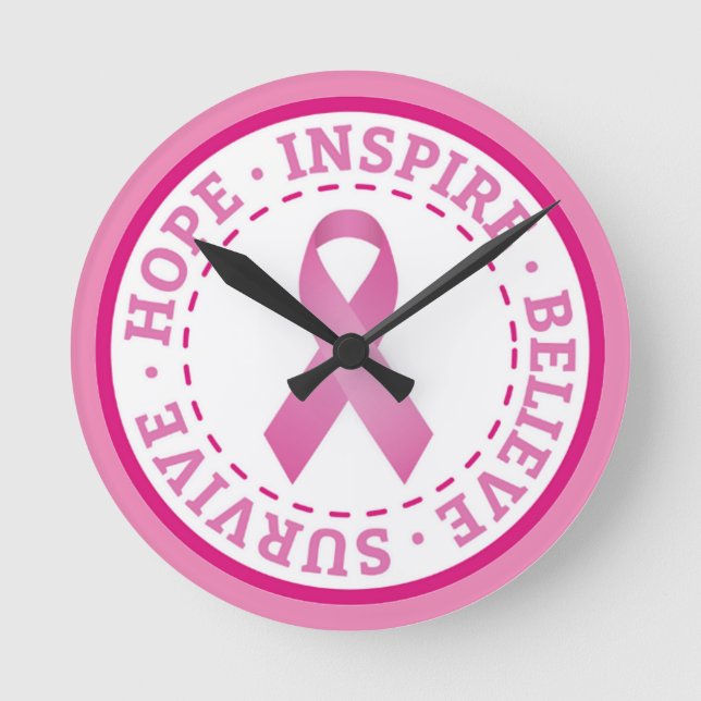 Horloge Ronde Cancer du sein (Recto)