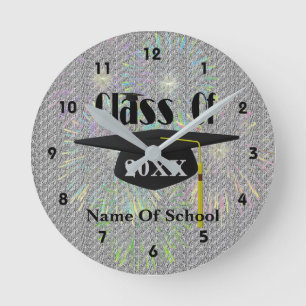 Horloge Ronde Cap and tassel