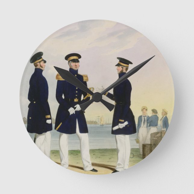 Horloge Ronde Capitaine, Flag Officer and Commander (Undress) pl (Recto)