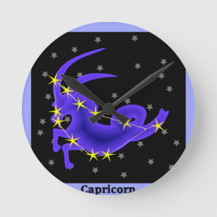 Horloge Ronde Capricorne