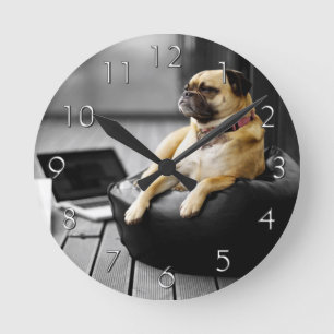 Horloge Ronde Carlin au repos