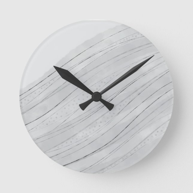 Horloge Ronde Carrelage en céramique Sea Waves (Recto)