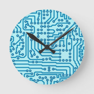 Horloge Ronde Carte électronique de Digitals