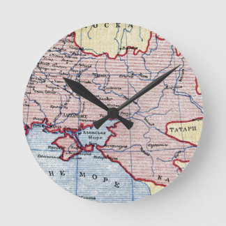 Horloge Ronde CARTE : L'UKRAINE, c1906