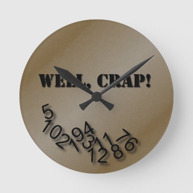 Horloge Ronde Cassé (Recto)