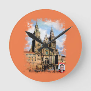 Horloge Ronde Cathédrale Santiago de Compostela (A La Corogne)
