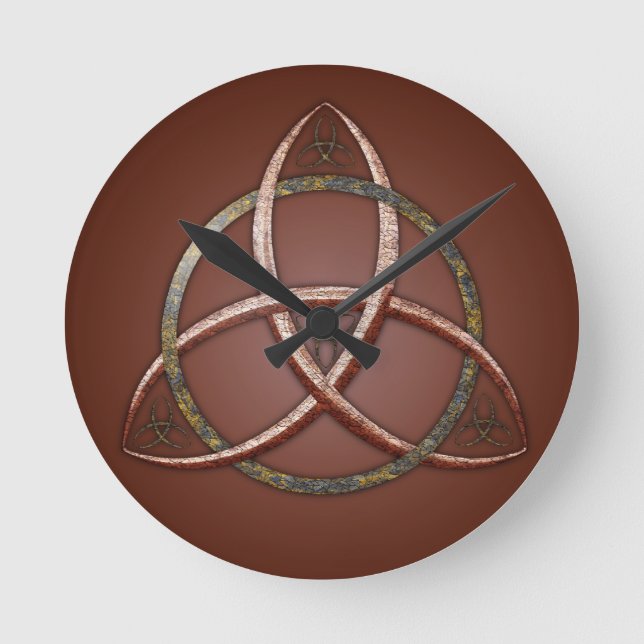 Horloge Ronde Celtic Trinity (Recto)