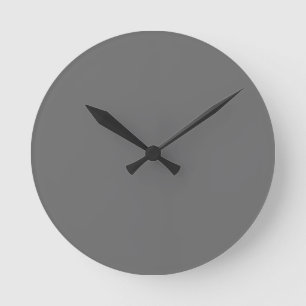 Horloge Ronde Cendrée