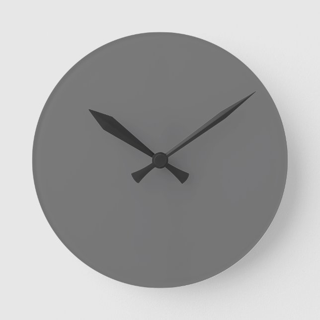 Horloge Ronde Cendrée (Recto)
