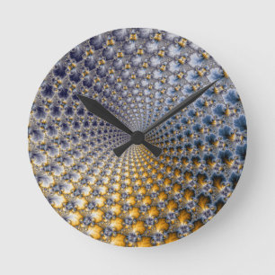Horloge Ronde Centrifractality - Fractal Art