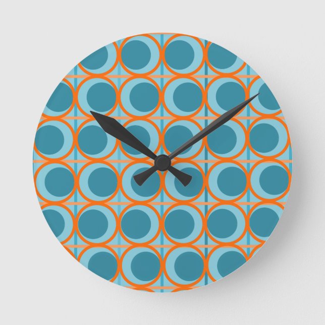Horloge Ronde Cercles et lignes MCM  (Recto)