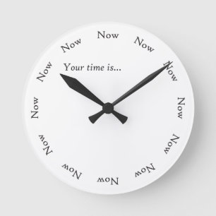 Horloge Ronde C'est ton heure