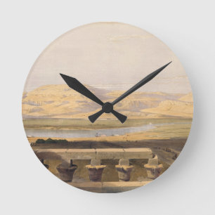 Horloge Ronde Chaîne des montagnes libyenne du temple de Louxor