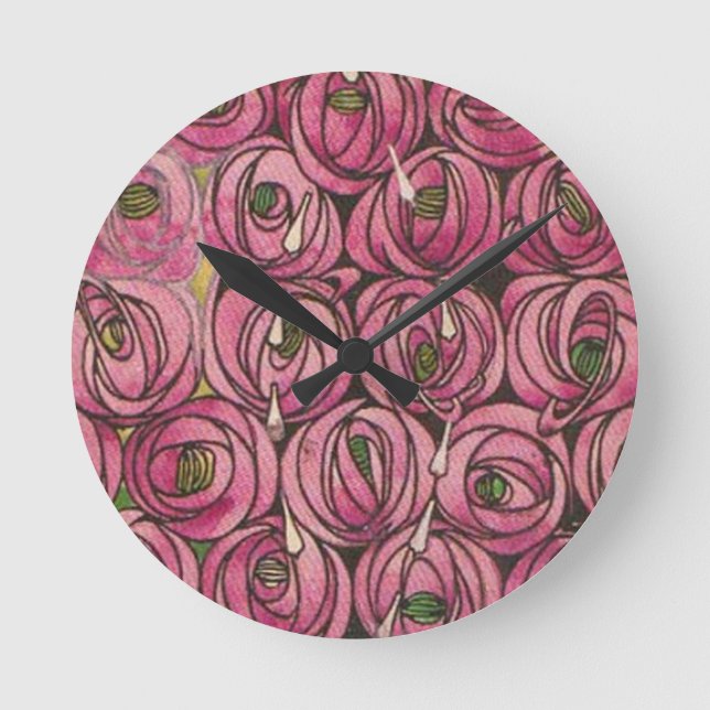Horloge Ronde Charles Rennie Mackintosh (Recto)