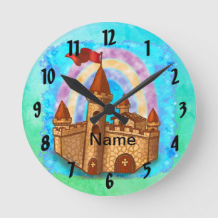 Horloge Ronde Château Arc-en-ciel