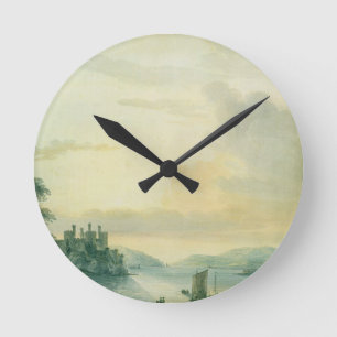 Horloge Ronde Château de Conway, 1789 (la semaine sur le papier