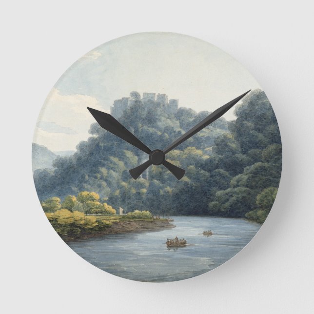 Horloge Ronde Château de Goodrich on the Wye (w/c, pen & ink, ch (Recto)