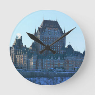 Horloge Ronde Château Frontenac, Québec, Canada