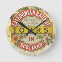 Chemin de fer Caledonian. Visites en Ecosse.