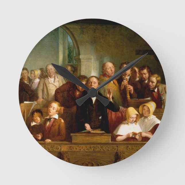 Horloge Ronde Chorale de village (voir aussi 12274) (Recto)