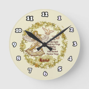 Horloge Ronde Christian Friend Angel
